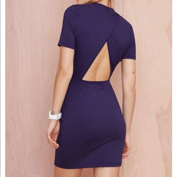 Nasty Gal Dresses & Skirts - Nasty Gal ‘Whatcha Gonna Do’ Ribbed Bodycon Dress